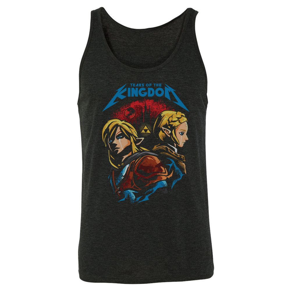 Unisex Jersey Tank - 9MLEQNEM - Charcoal Black Triblend - 5
