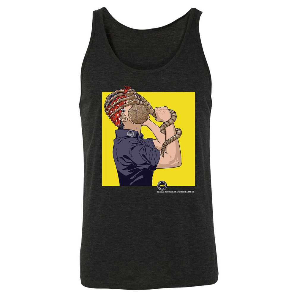 Unisex Jersey Tank - NVUY8EWR - Charcoal Black Triblend - 5