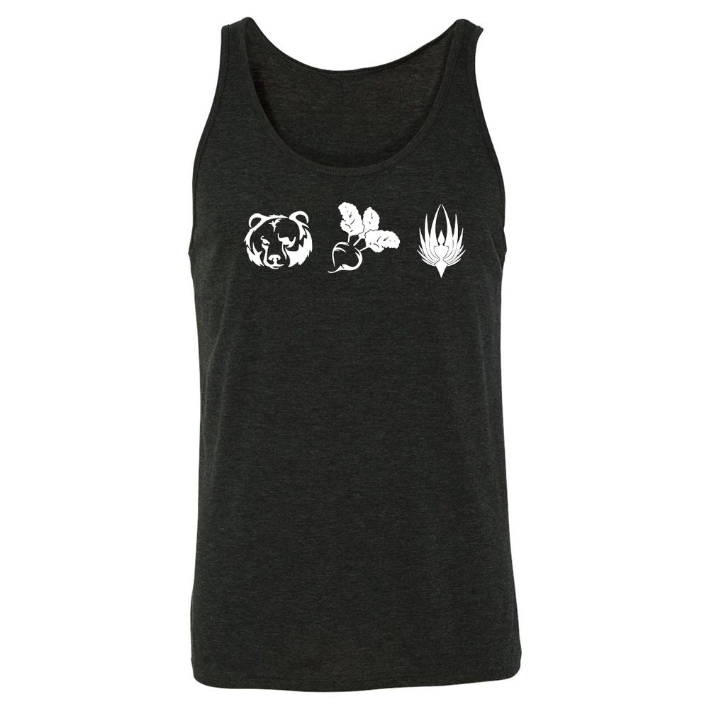 Unisex Jersey Tank - G6NAV29S - Charcoal Black Triblend - 5