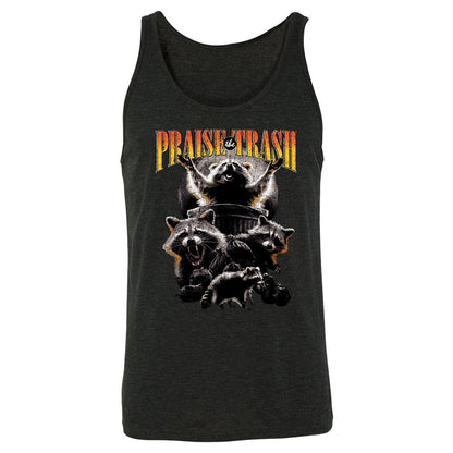 Unisex Jersey Tank - 4SBKHQLF - Charcoal Black Triblend - 5