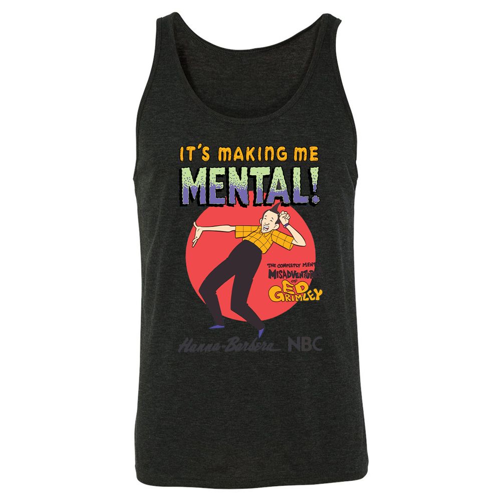 Unisex Jersey Tank - EX7FK2VP - Charcoal Black Triblend - 5
