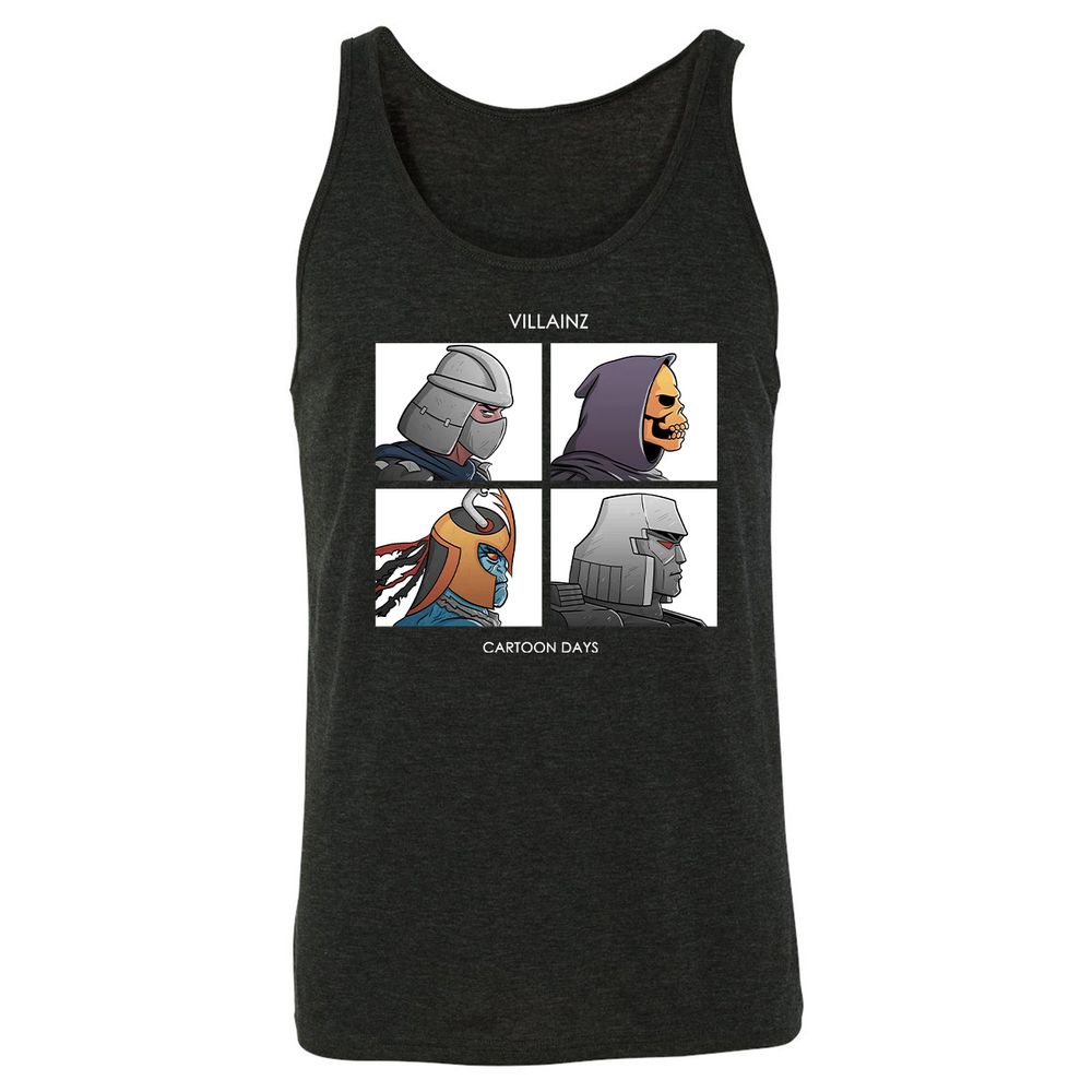 Unisex Jersey Tank - ENQYGB1R - Charcoal Black Triblend - 5