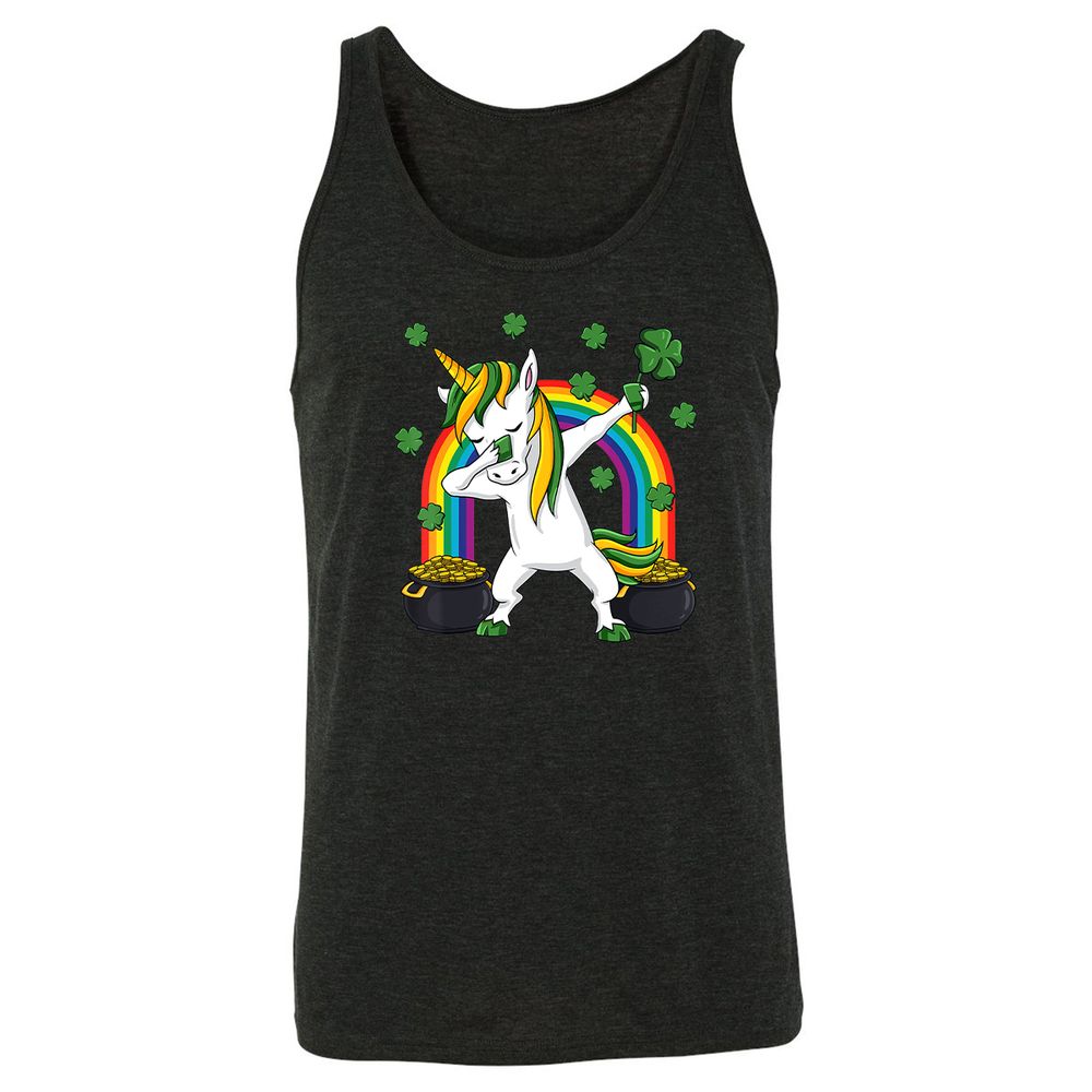 Unisex Jersey Tank - 7FWYRSTQ - Charcoal Black Triblend - 5