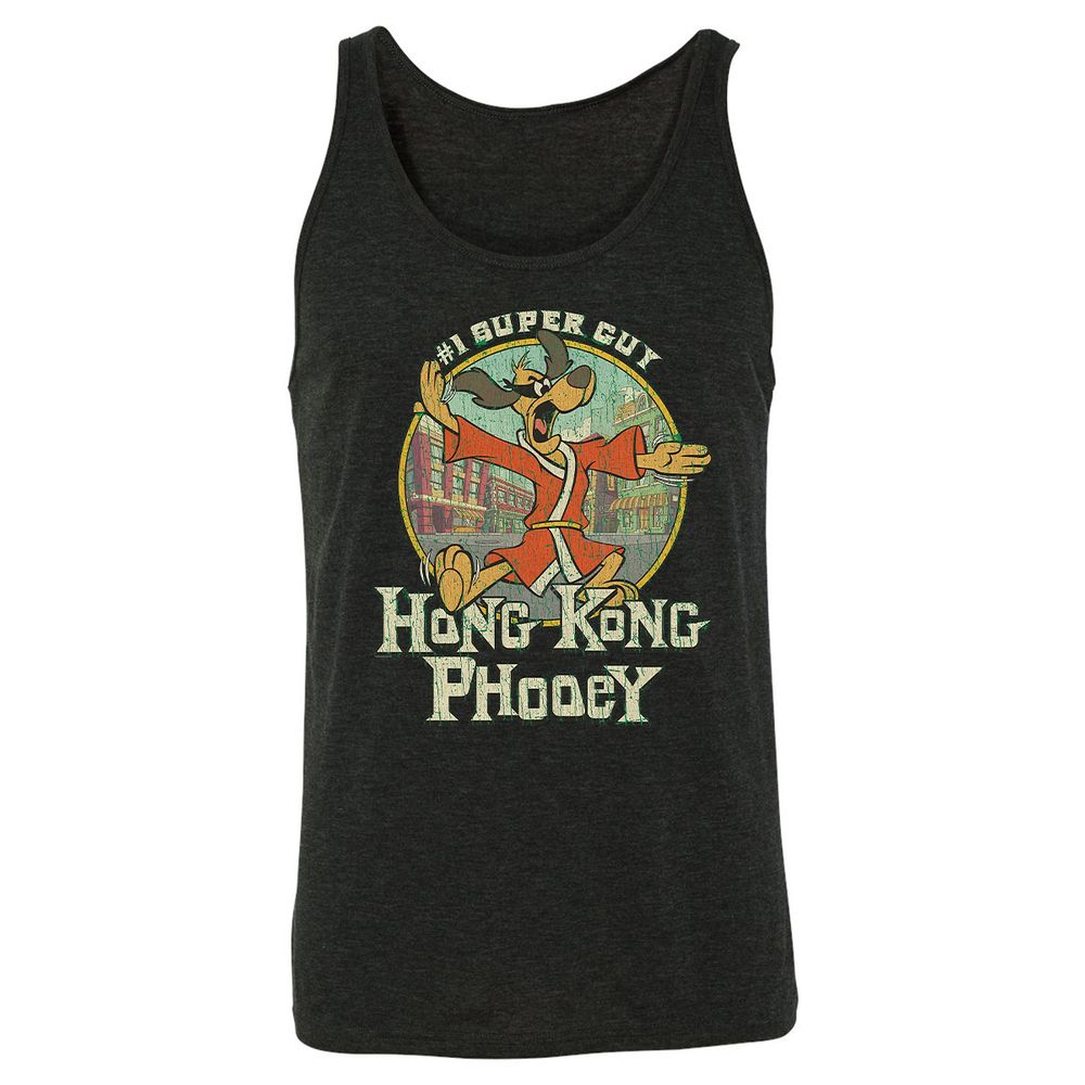Unisex Jersey Tank - RN6Q8W8H - Charcoal Black Triblend - 5