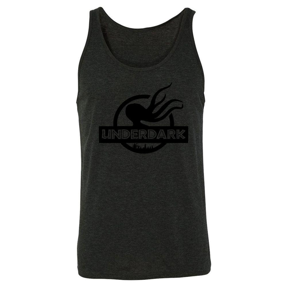 Unisex Jersey Tank - UQ63UHWB - Charcoal Black Triblend - 5