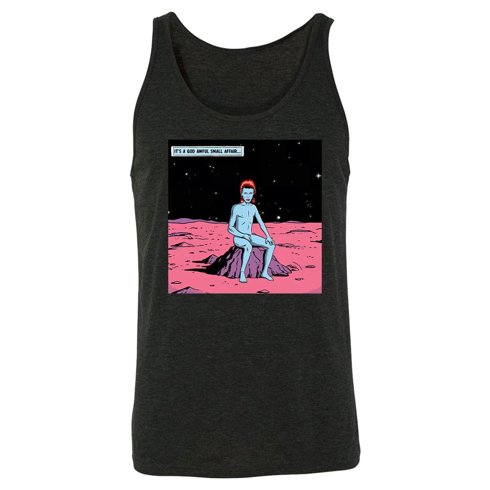 Unisex Jersey Tank - BSBW4NWX - Charcoal Black Triblend - 5