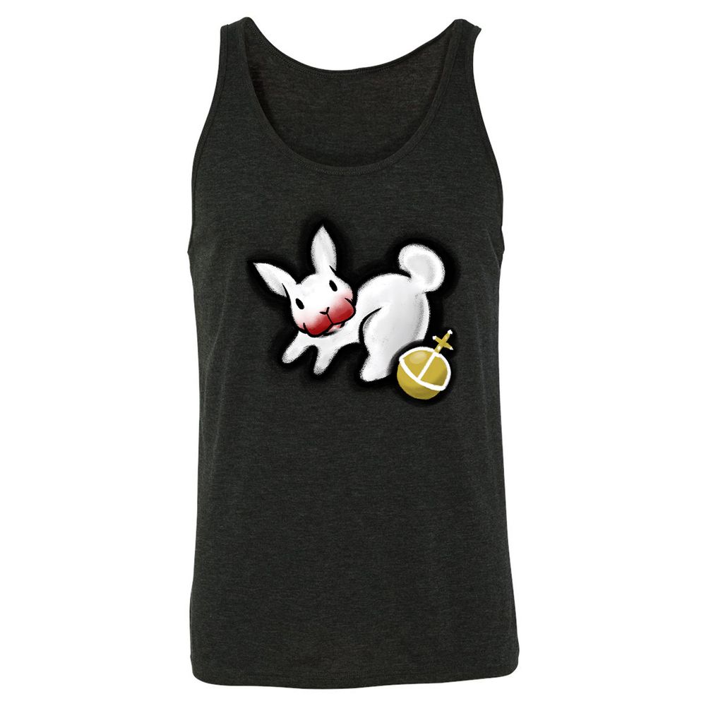 Unisex Jersey Tank - KHX4HK7V - Charcoal Black Triblend - 5