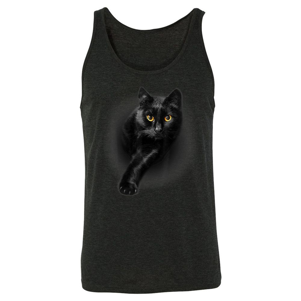 Unisex Jersey Tank - SNBVED7B - Charcoal Black Triblend - 5