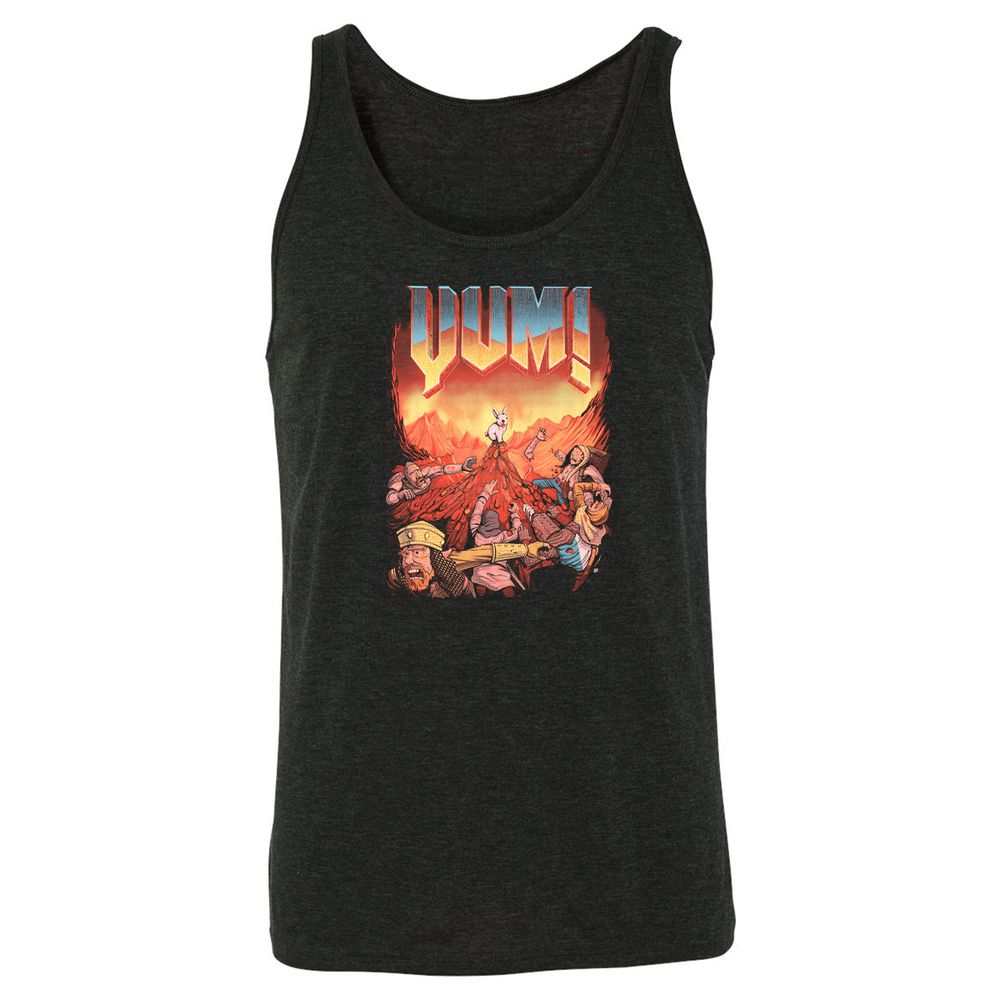 Unisex Jersey Tank - 278739A7 - Charcoal Black Triblend - 5