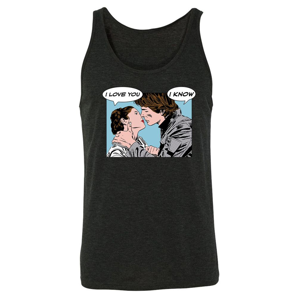 Unisex Jersey Tank - C9WUEBV5 - Charcoal Black Triblend - 5