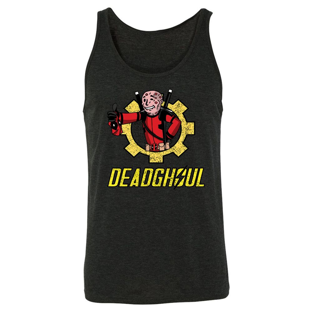 Unisex Jersey Tank - 91SQJ6QX - Charcoal Black Triblend - 5