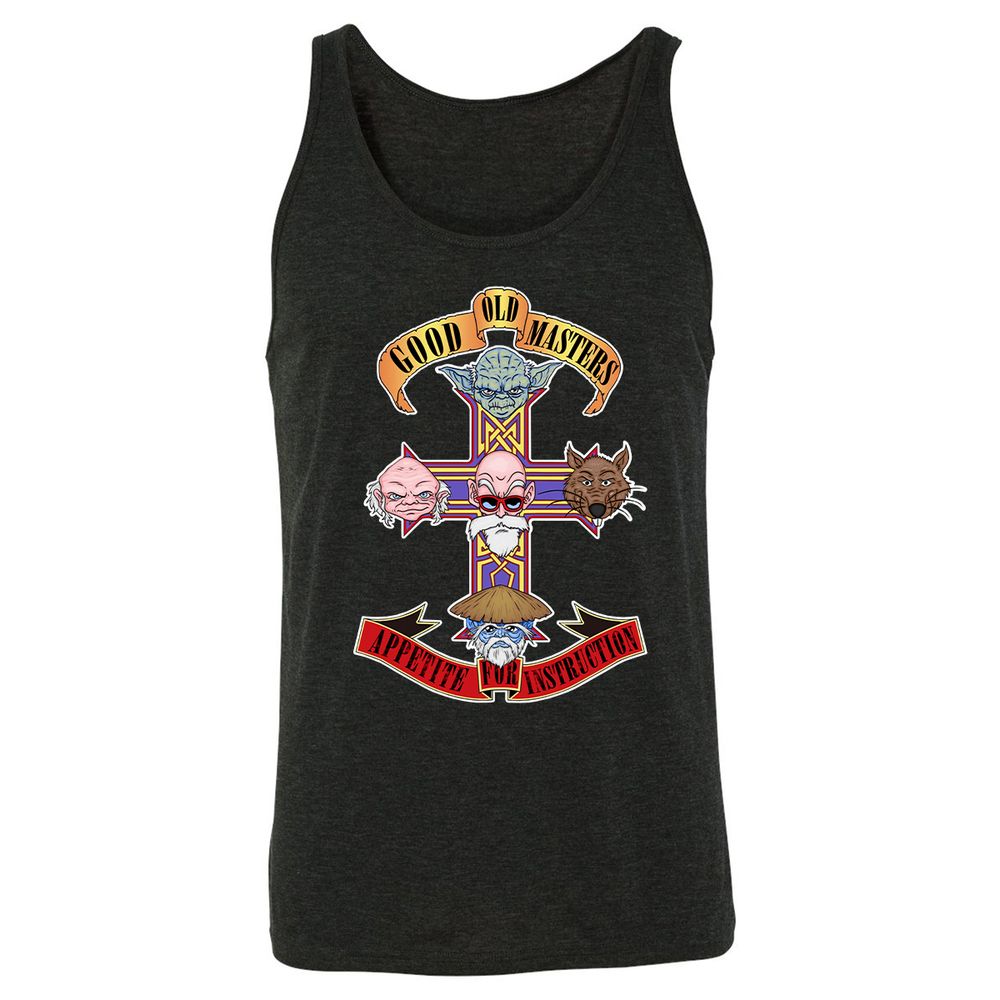 Unisex Jersey Tank - Z1F6N9AW - Charcoal Black Triblend - 5