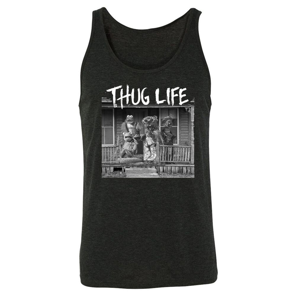 Unisex Jersey Tank - FD29M8S1 - Charcoal Black Triblend - 5