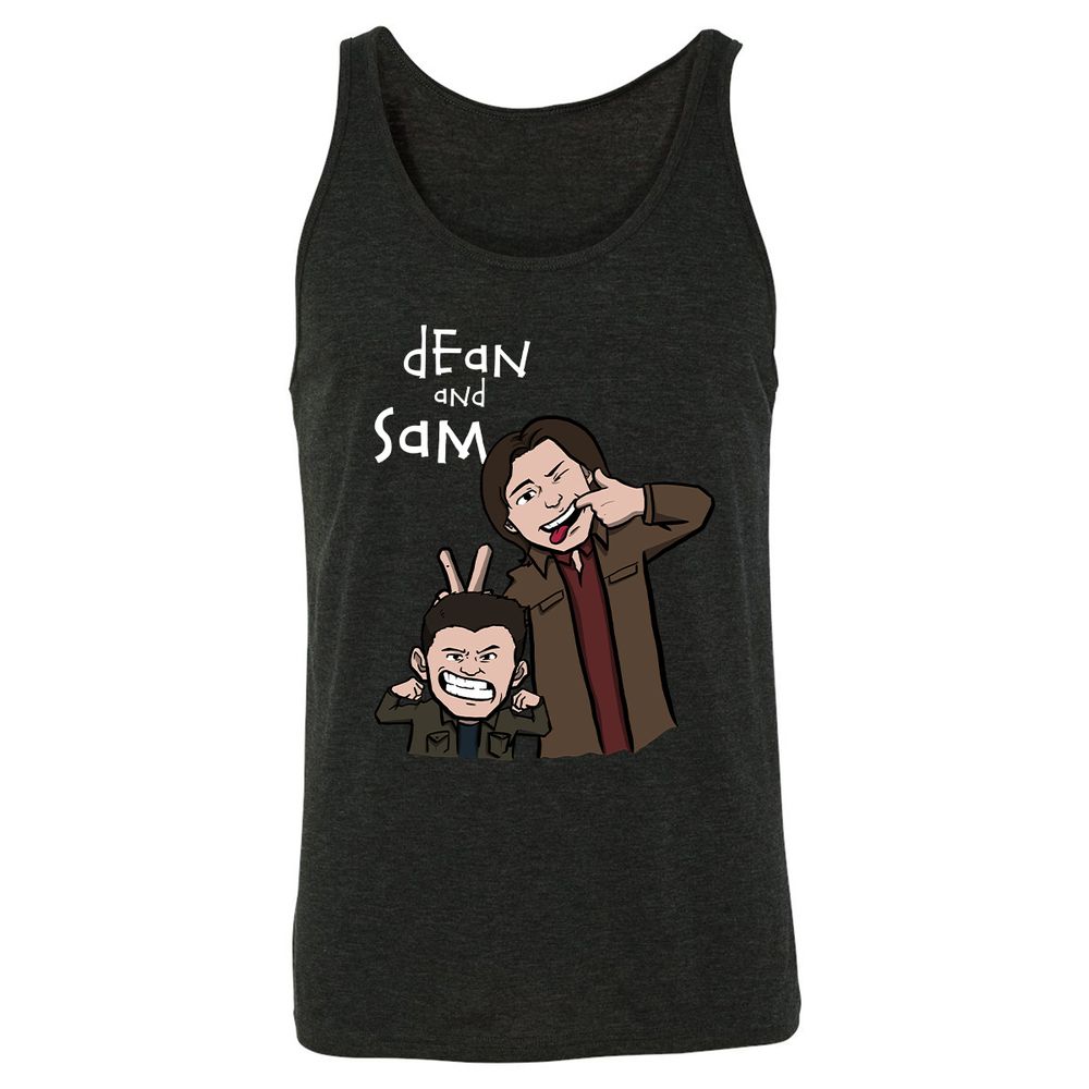 Unisex Jersey Tank - GPBQH5S7 - Charcoal Black Triblend - 5