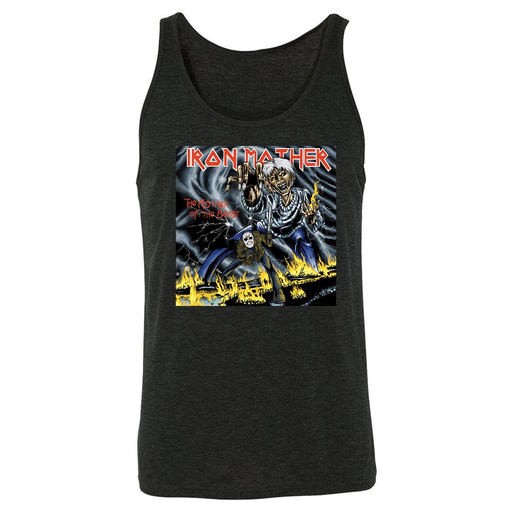 Unisex Jersey Tank - XP4MF2RR - Charcoal Black Triblend - 5