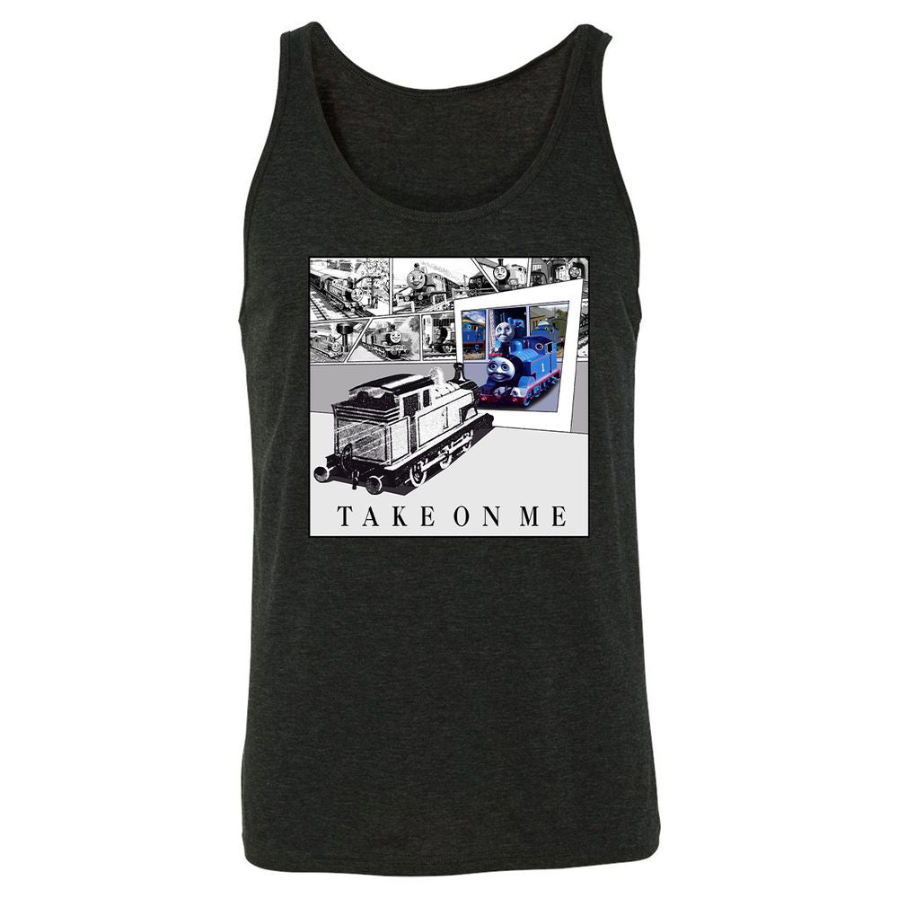 Unisex Jersey Tank - 15LWCWRX - Charcoal Black Triblend - 5