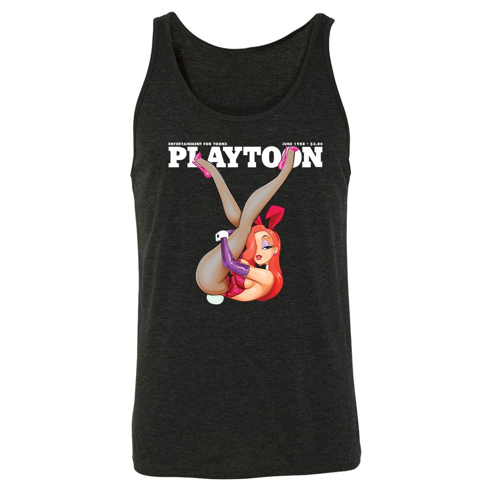 Unisex Jersey Tank - XXNF9W6J - Charcoal Black Triblend - 5