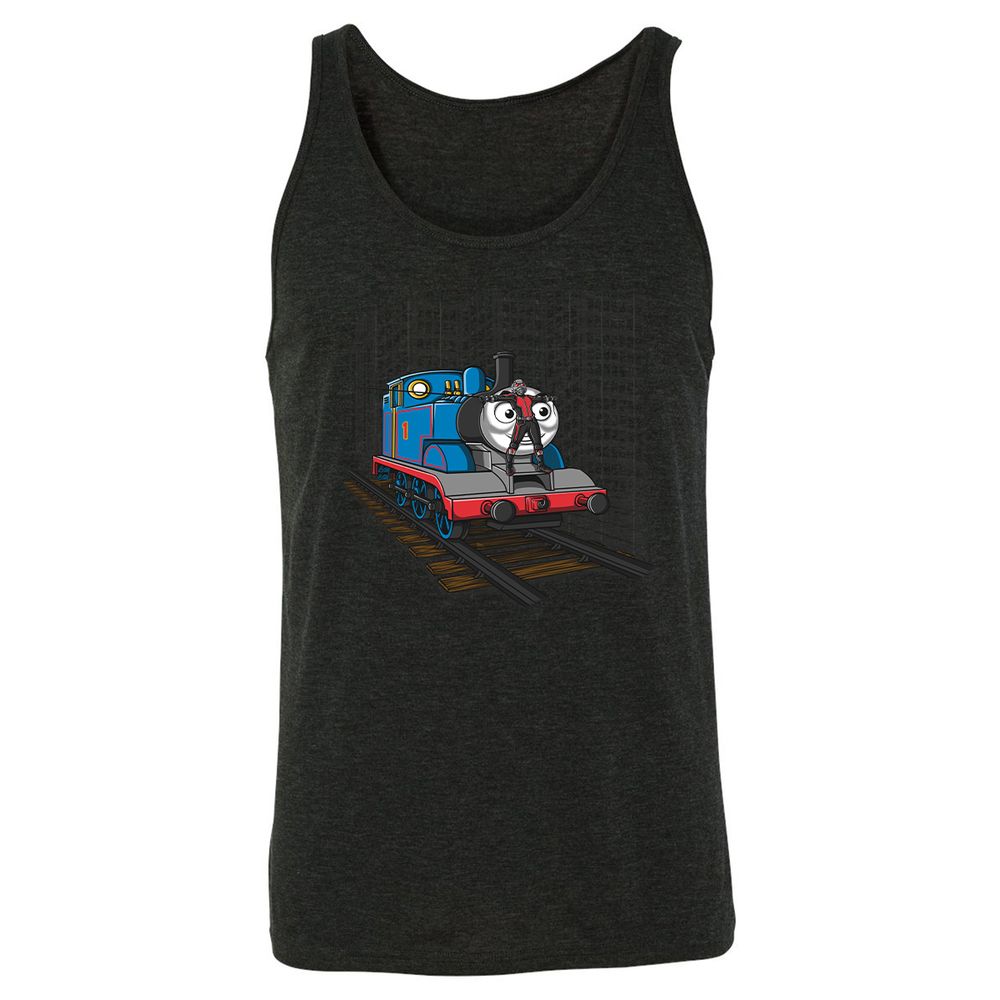 Unisex Jersey Tank - L2LMSGF7 - Charcoal Black Triblend - 5