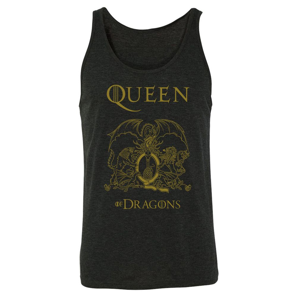 Unisex Jersey Tank - R83KT6J2 - Charcoal Black Triblend - 5