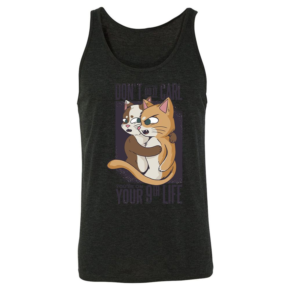 Unisex Jersey Tank - 6AAUQ1UK - Charcoal Black Triblend - 5