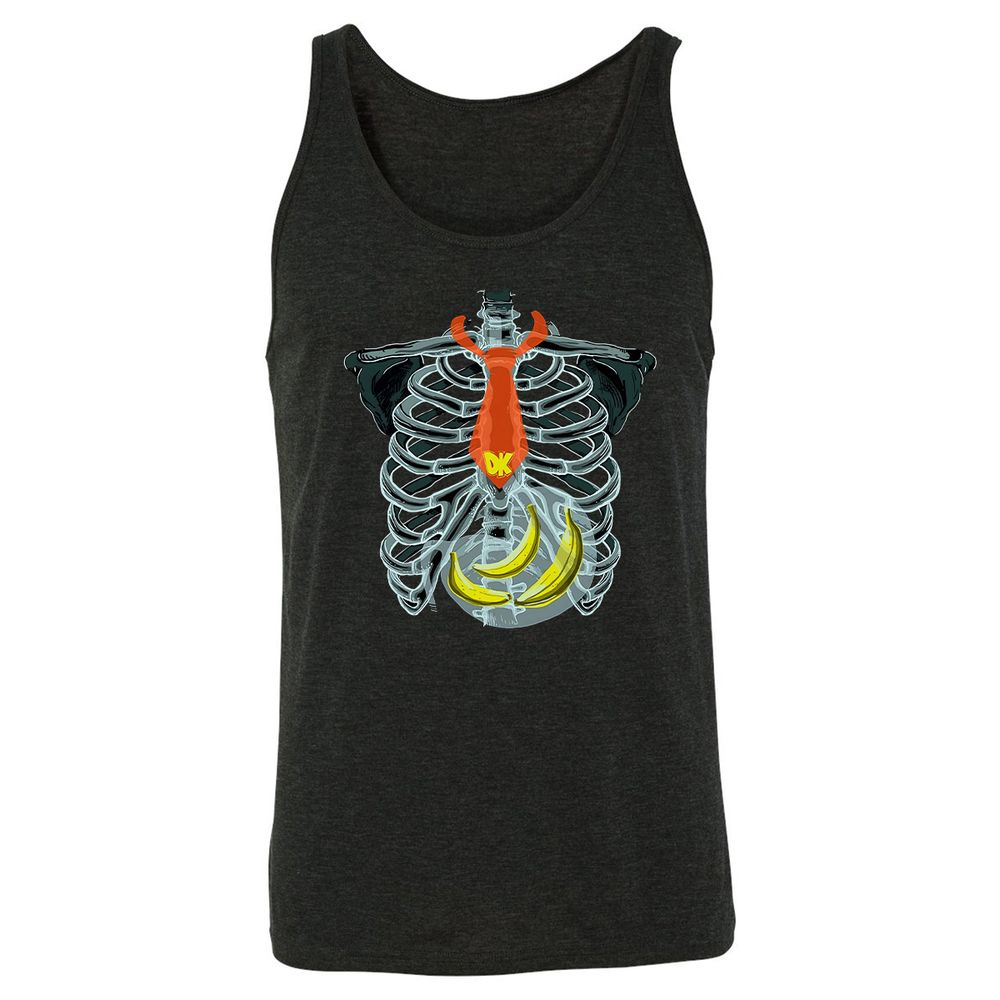 Unisex Jersey Tank - UJ9BVL87 - Charcoal Black Triblend - 5