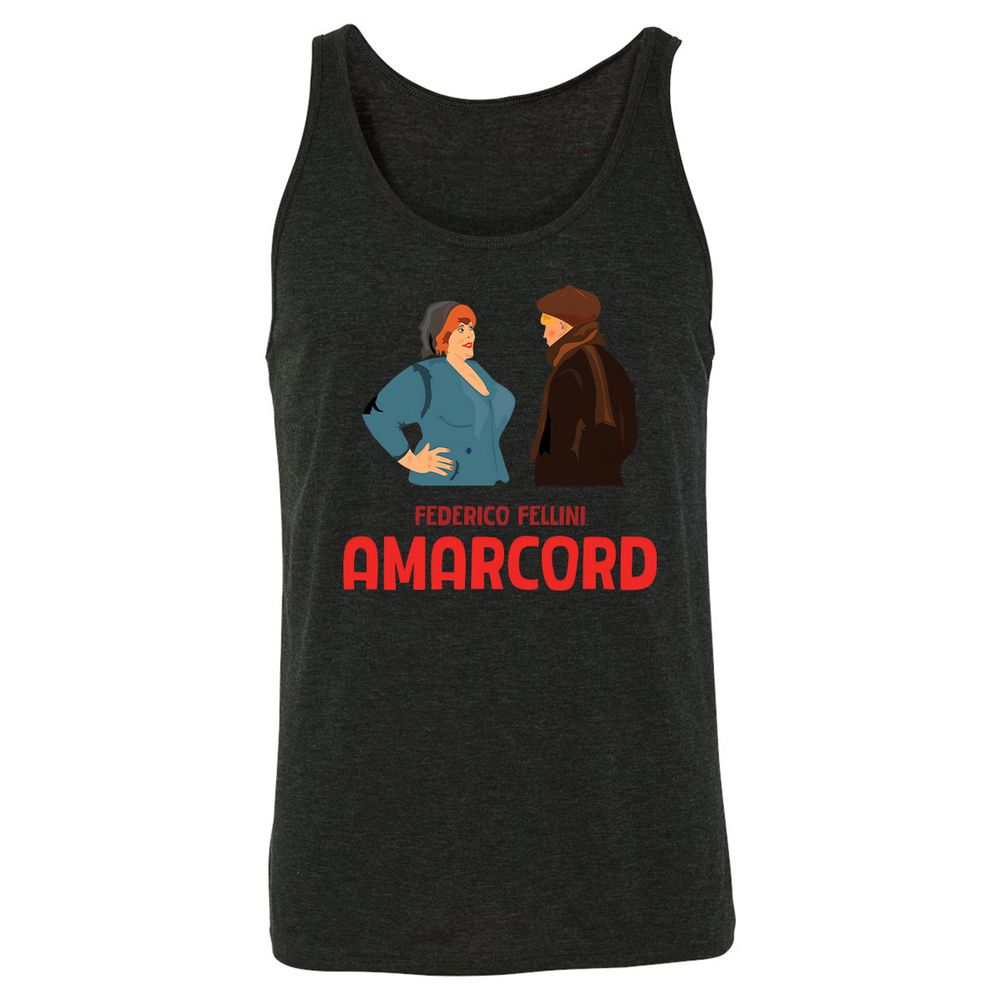 Unisex Jersey Tank - E6VSDY52 - Charcoal Black Triblend - 5