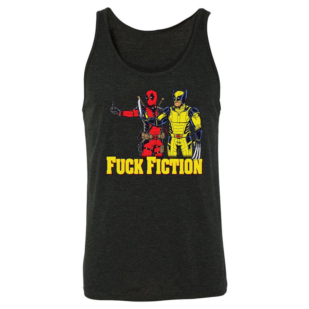 Unisex Jersey Tank - HM4GSYDJ - Charcoal Black Triblend - 5