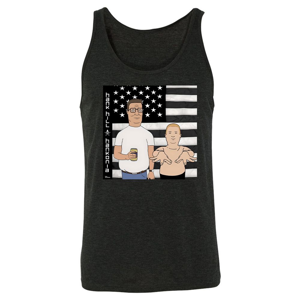 Unisex Jersey Tank - UWDT4WCR - Charcoal Black Triblend - 5