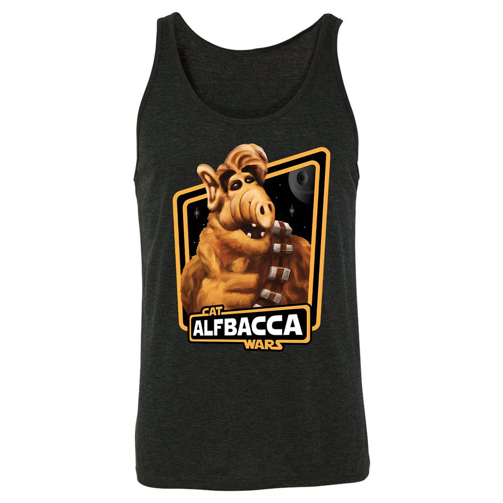 Unisex Jersey Tank - 8T9Y5LN9 - Charcoal Black Triblend - 5