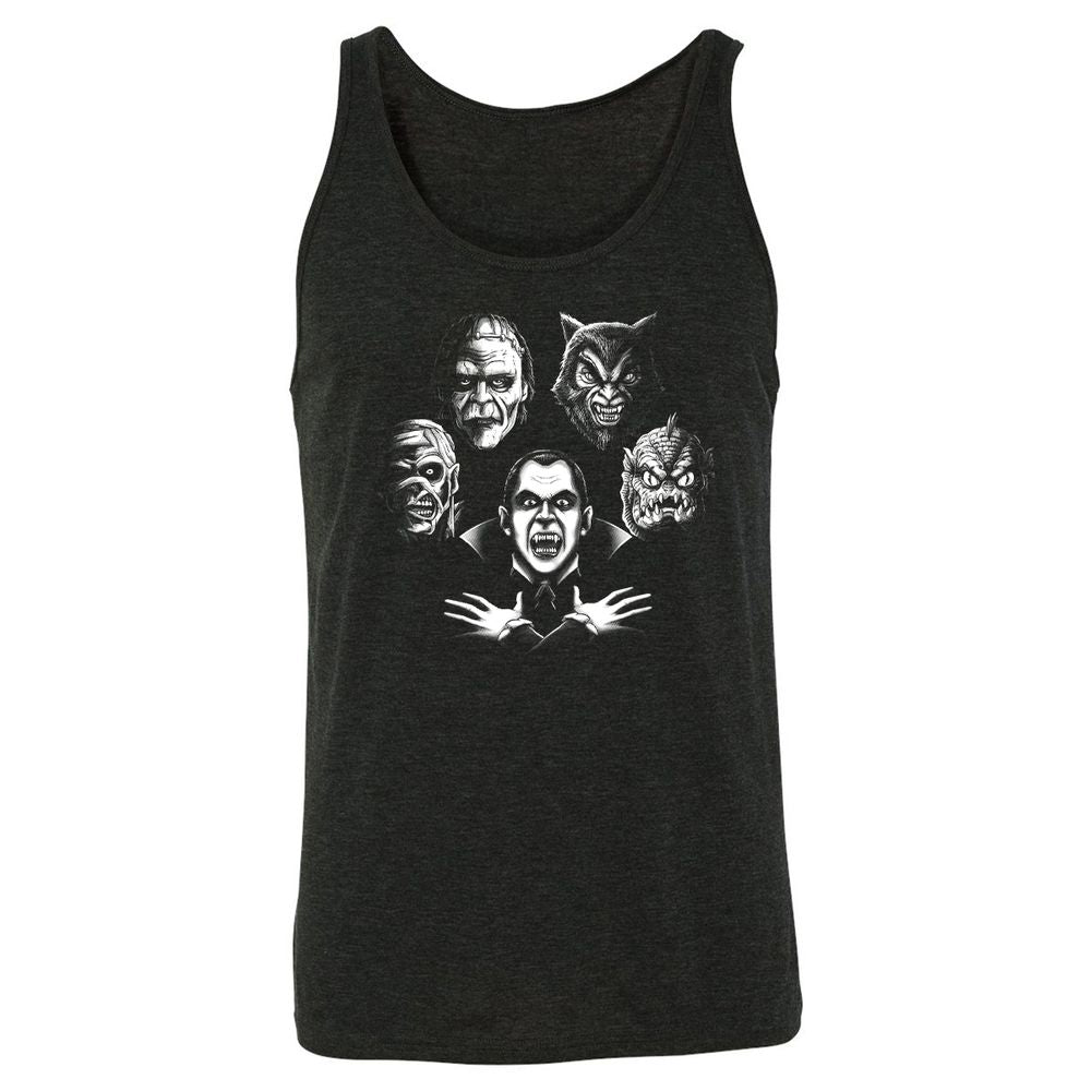 Unisex Jersey Tank - S5L3EPE6 - Charcoal Black Triblend - 5