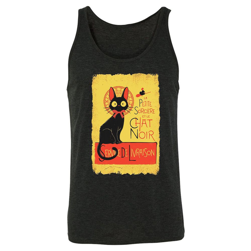 Unisex Jersey Tank - U1ZFY8Z7 - Charcoal Black Triblend - 5