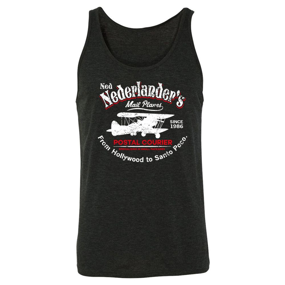Unisex Jersey Tank - 4KLF7WQW - Charcoal Black Triblend - 5