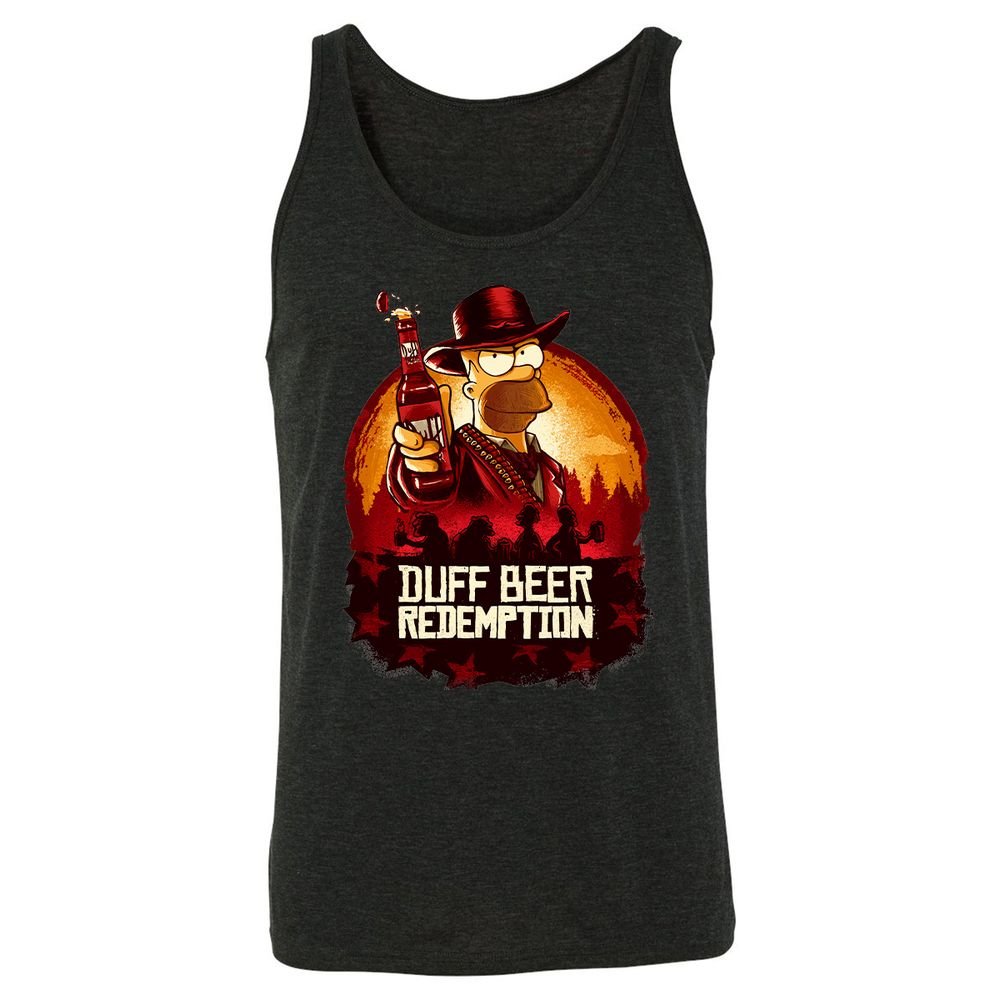 Unisex Jersey Tank - MRQ211PR - Charcoal Black Triblend - 5