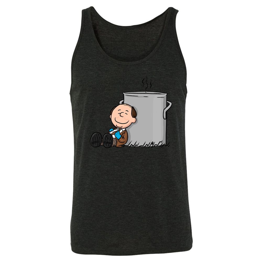 Unisex Jersey Tank - ZWP7ELLQ - Charcoal Black Triblend - 5