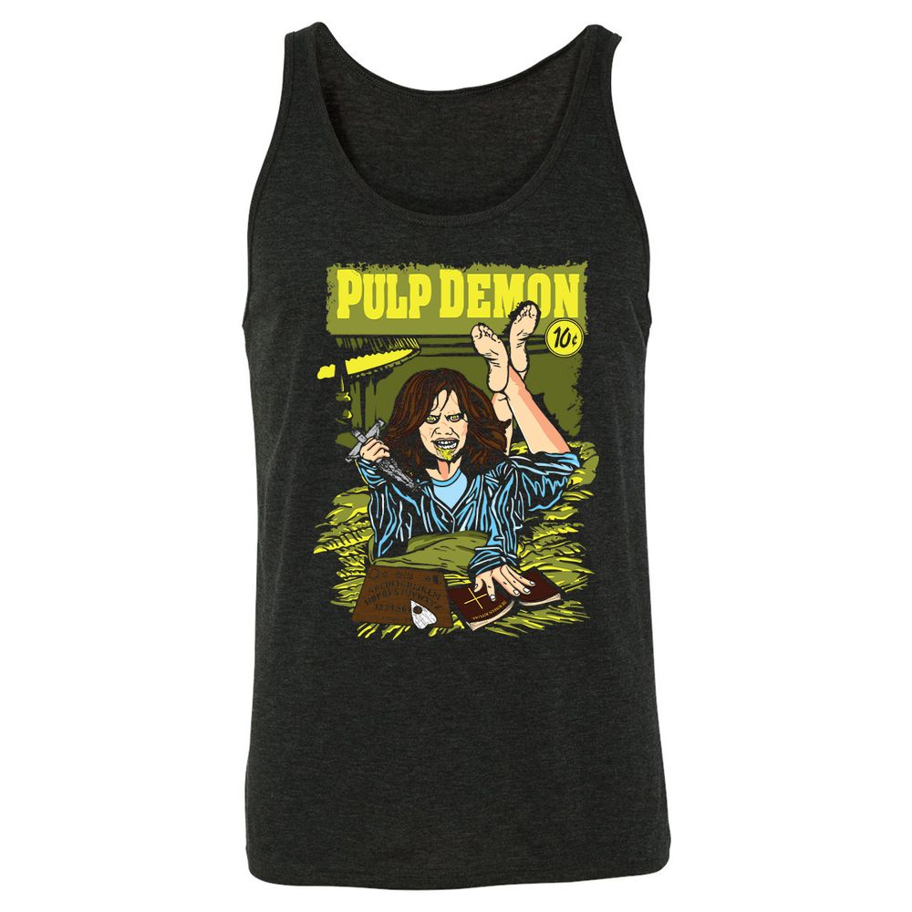 Unisex Jersey Tank - 35RDQQV4 - Charcoal Black Triblend - 5