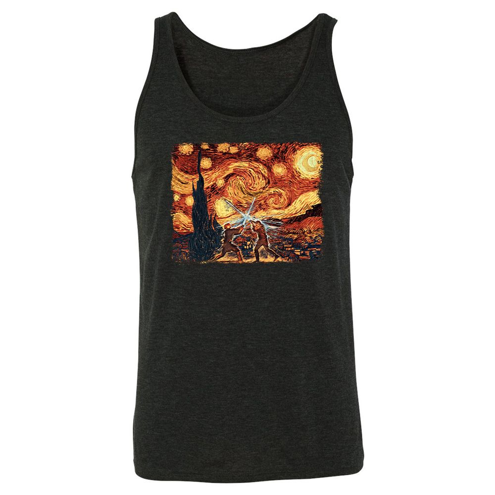 Unisex Jersey Tank - MMJQZUVJ - Charcoal Black Triblend - 5