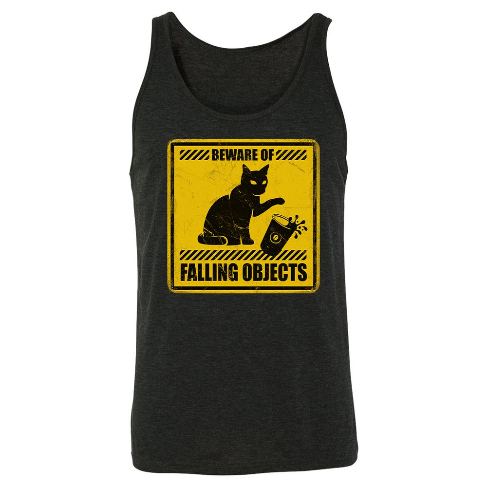 Unisex Jersey Tank - L87JGSN1 - Charcoal Black Triblend - 5