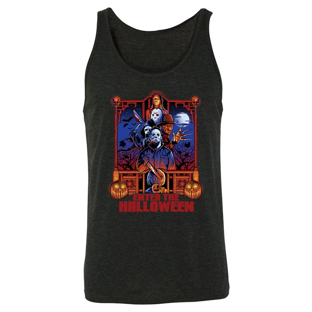 Unisex Jersey Tank - 5V3WQS3J - Charcoal Black Triblend - 5