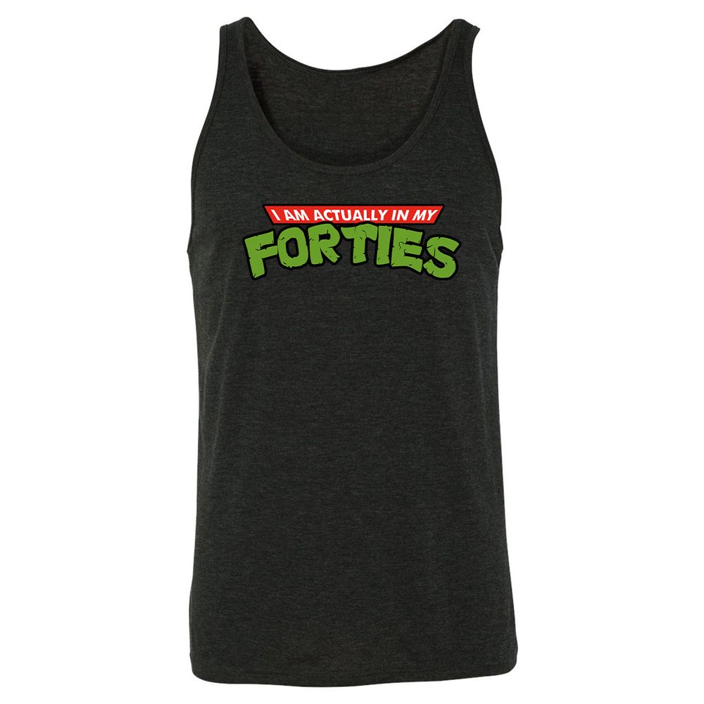 Unisex Jersey Tank - 68LWJT63 - Charcoal Black Triblend - 5