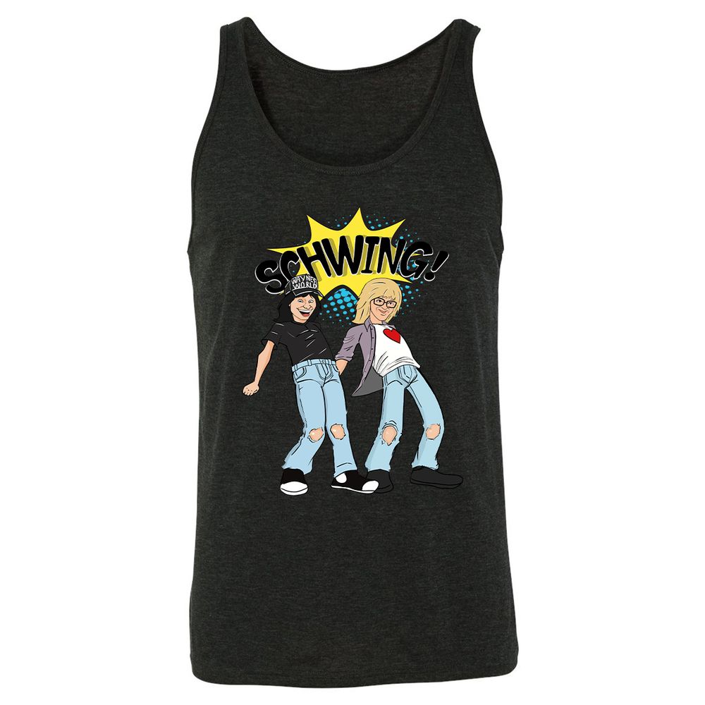 Unisex Jersey Tank - 2GFJQ7G8 - Charcoal Black Triblend - 5