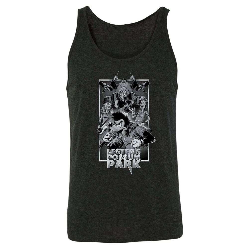 Unisex Jersey Tank - YZCYKFFK - Charcoal Black Triblend - 5