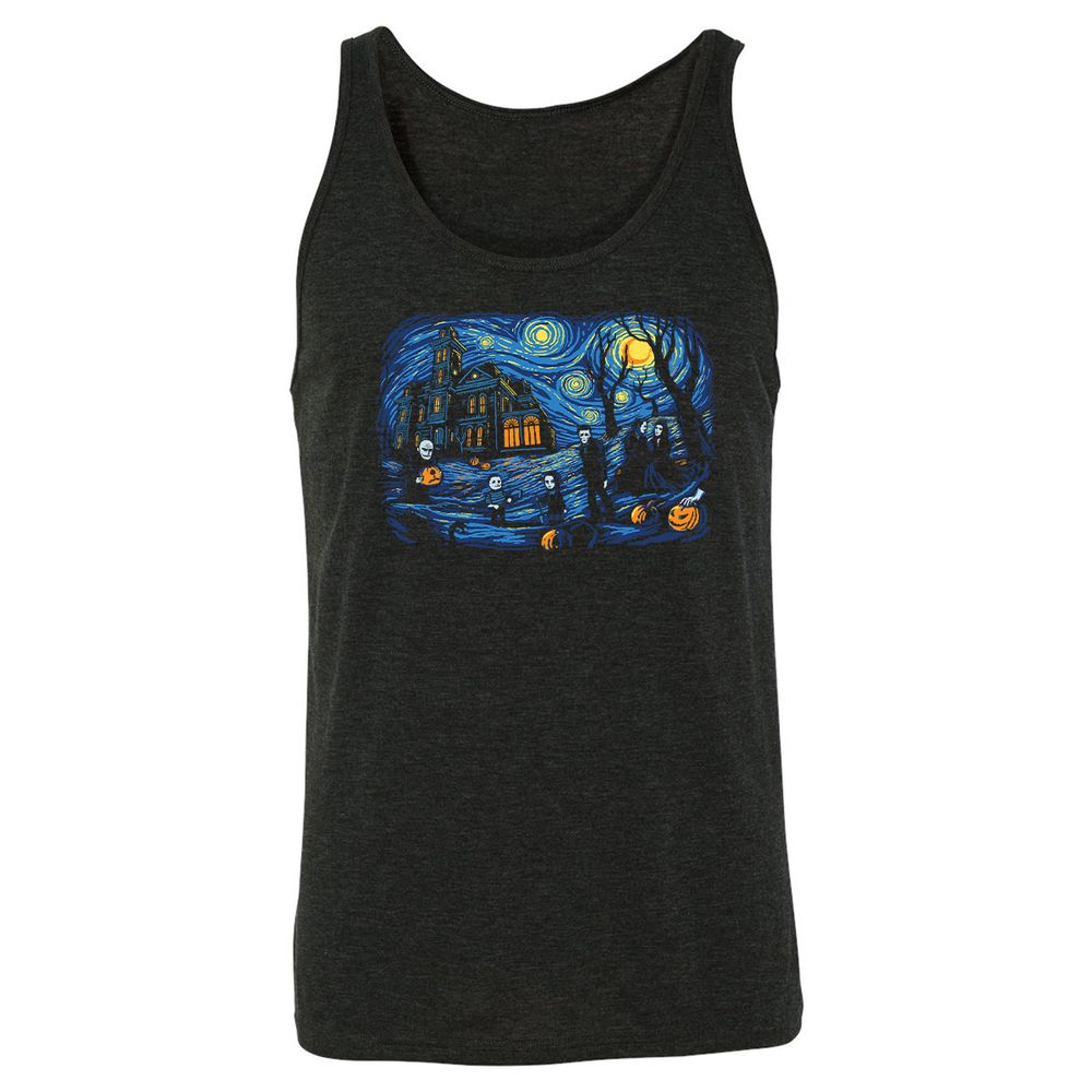 Unisex Jersey Tank - WZR9553W - Charcoal Black Triblend - 5