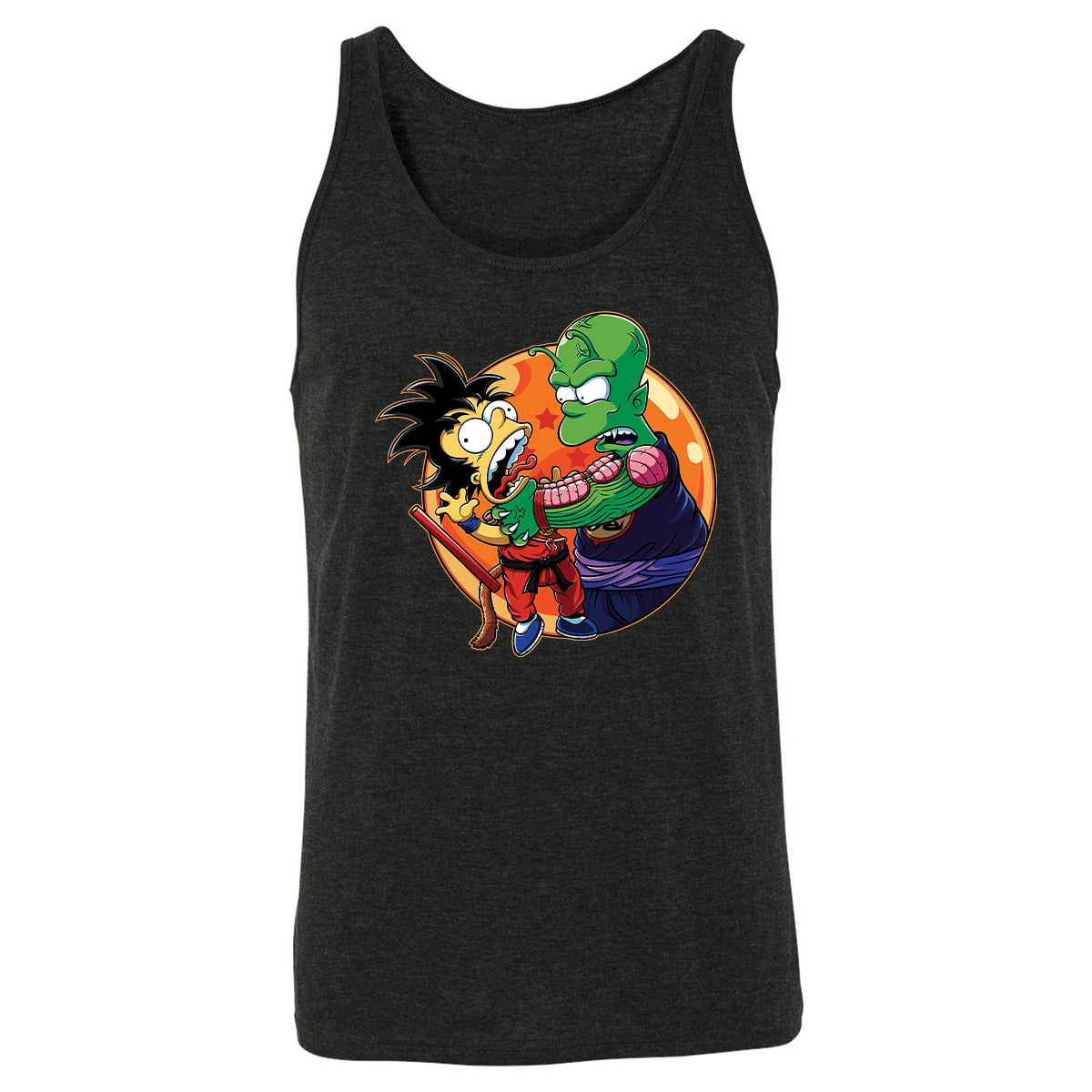 Unisex Jersey Tank - Q5R87H5L - Charcoal Black Triblend - 5