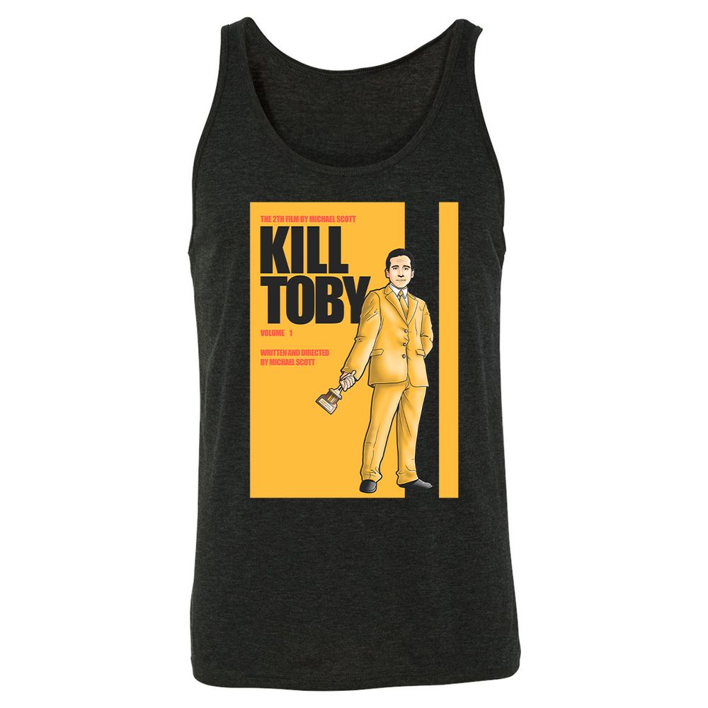 Unisex Jersey Tank - UBYT3WFW - Charcoal Black Triblend - 5