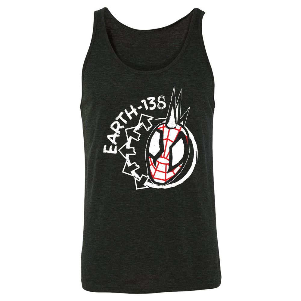 Unisex Jersey Tank - R1F4NL7P - Charcoal Black Triblend - 5