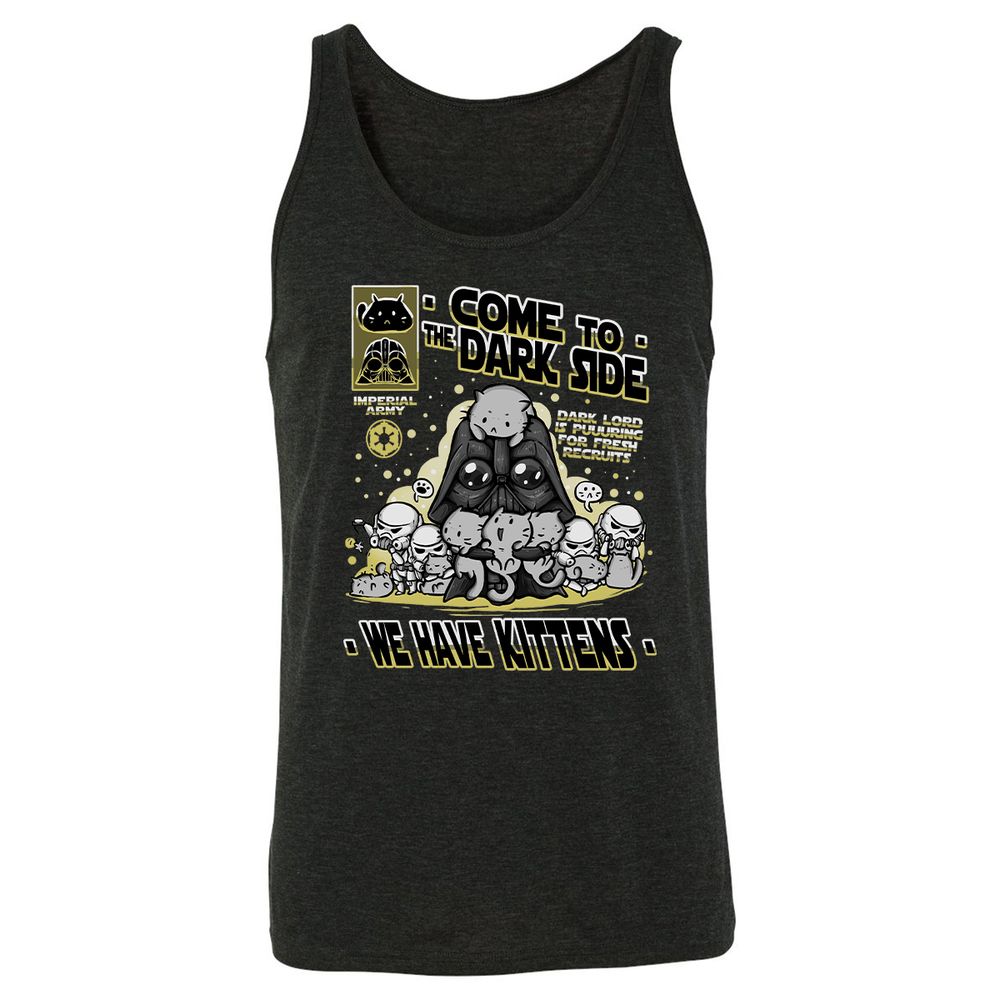 Unisex Jersey Tank - JBNTCW6K - Charcoal Black Triblend - 5