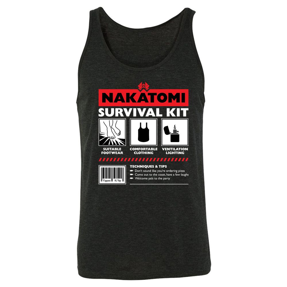 Unisex Jersey Tank - CF2P8D5V - Charcoal Black Triblend - 5