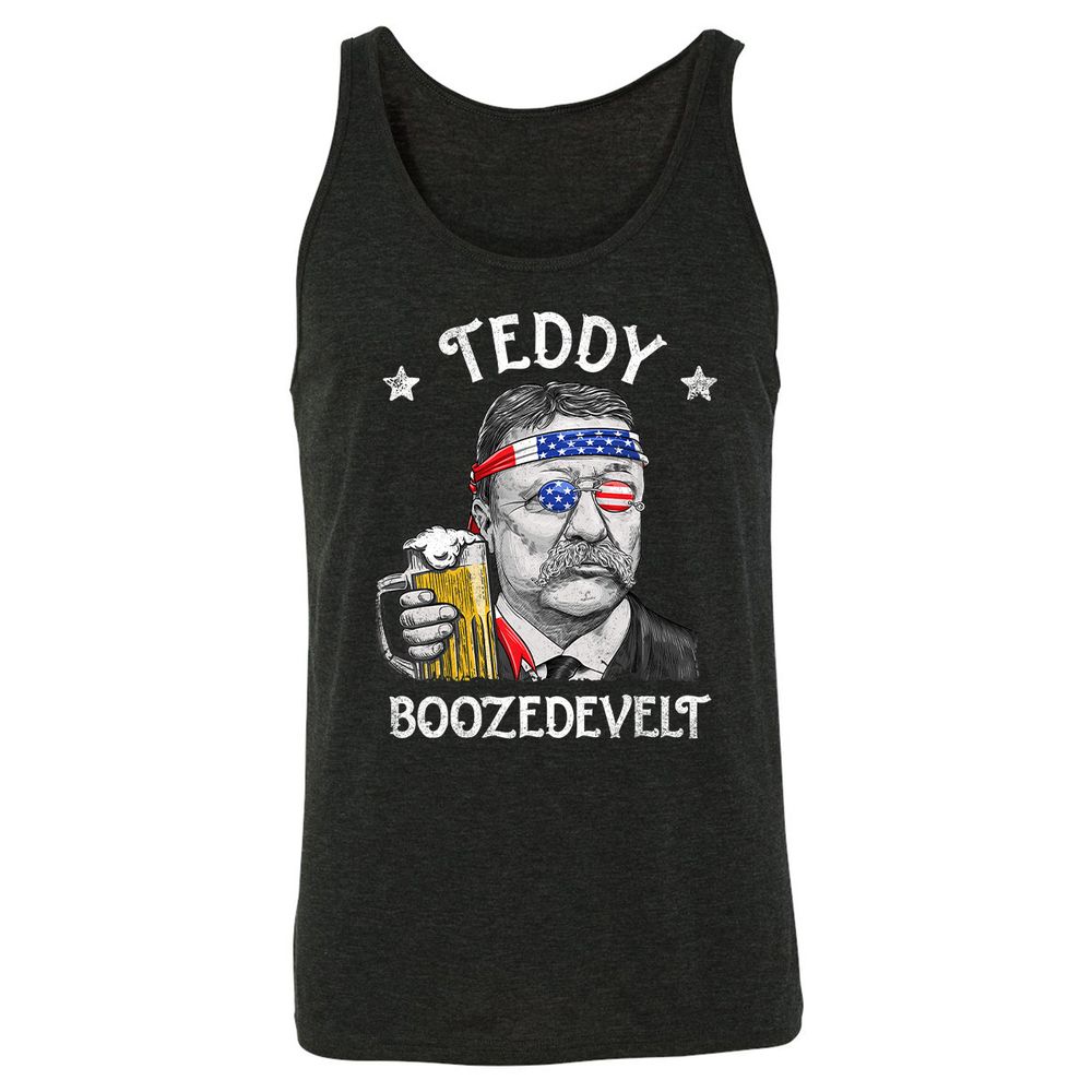 Unisex Jersey Tank - LCQ6PBU1 - Charcoal Black Triblend - 5