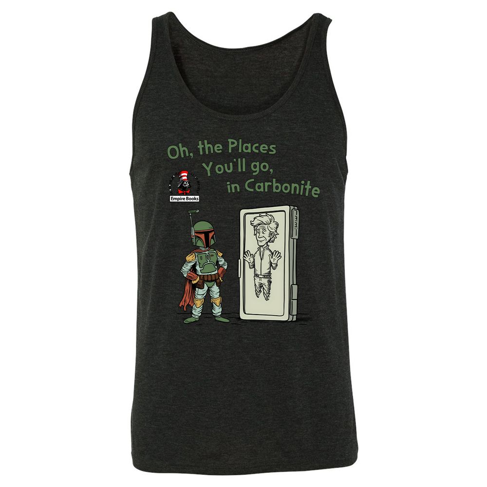 Unisex Jersey Tank - S8J1F7QL - Charcoal Black Triblend - 5