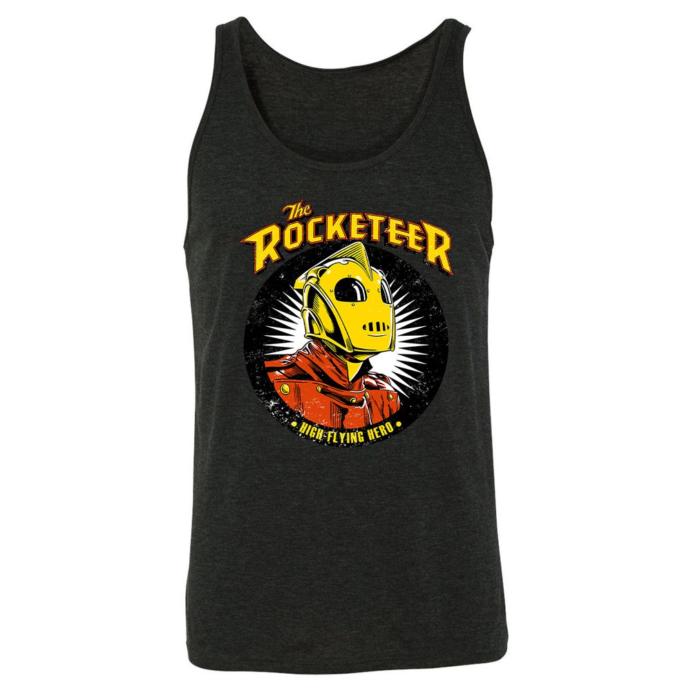 Unisex Jersey Tank - PTLFHTJ8 - Charcoal Black Triblend - 5